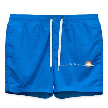 Coucher de soleil sur les montagnes Heartbeat - Short de bain - cobalt blue - Devant