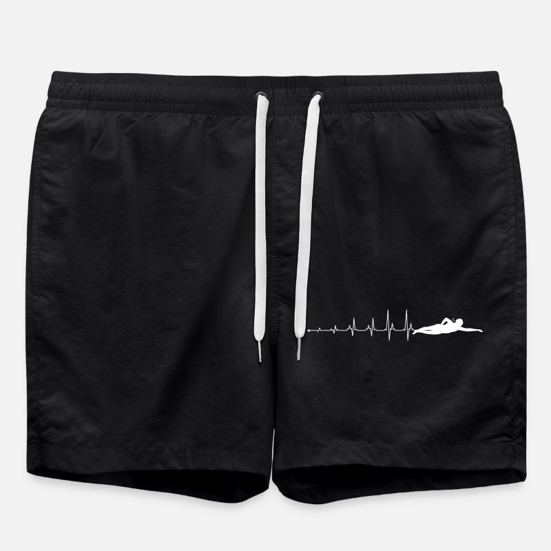 Battement de cœur nageant - Short de bain - noir