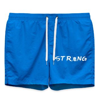 Strong Totenkopf - Badeshorts - Cobalt blue - Vorne