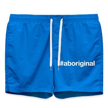 ABORIGINAL Hashtag - Badeshorts - Cobalt blue - Vorne