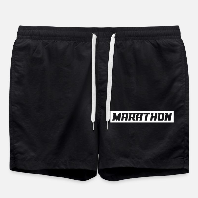 marathon - Swim Trunks - black