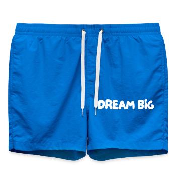 Träumen Sie groß - Badeshorts - Cobalt blue - Vorne