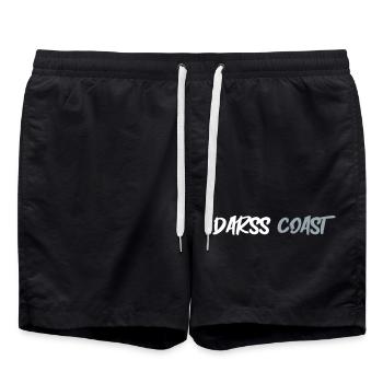 DarssCoast - Original Brand - Badeshorts - Schwarz - Vorne - AI Model Male 185 light (185cm)