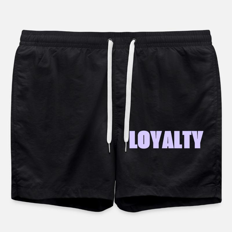 Loyalty - Badeshorts - Schwarz
