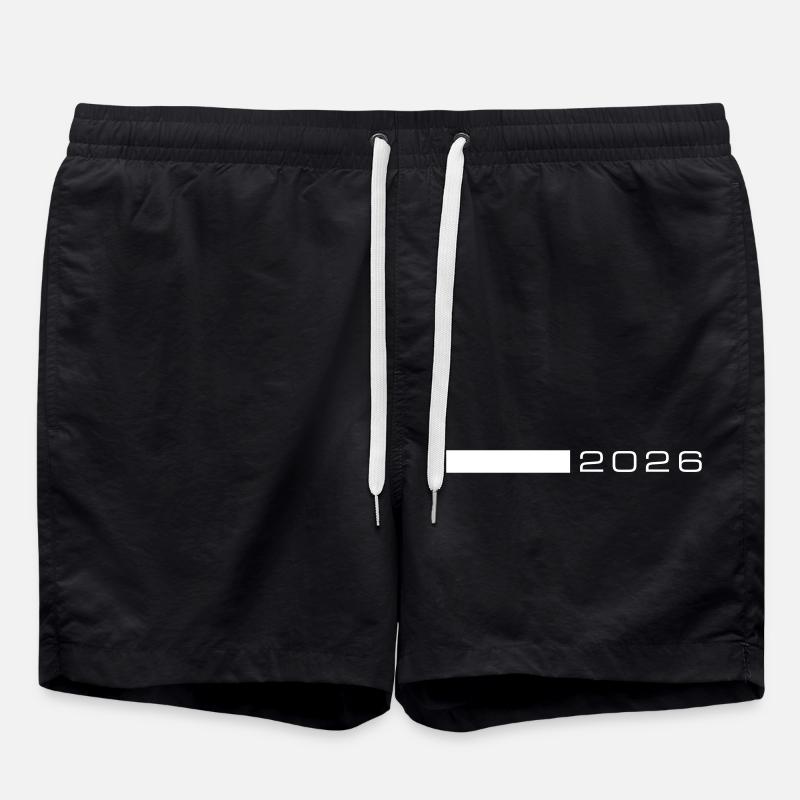 2026 year - Swim Trunks - black