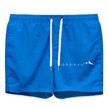 Fréquence cardiaque montagne - Short de bain - cobalt blue - Devant