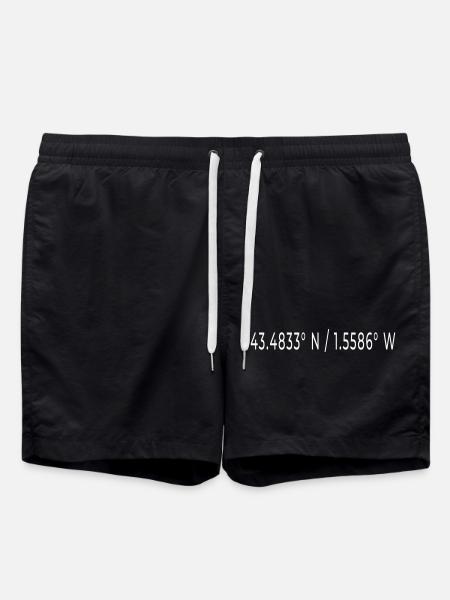 ATLANTEA GPS BIARRITZ - Swim Trunks - black