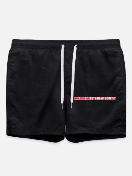 Potrei sbagliarmi - Costume a pantaloncino - nero