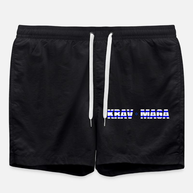 KravMaga Style Style Israël - Short de bain - noir
