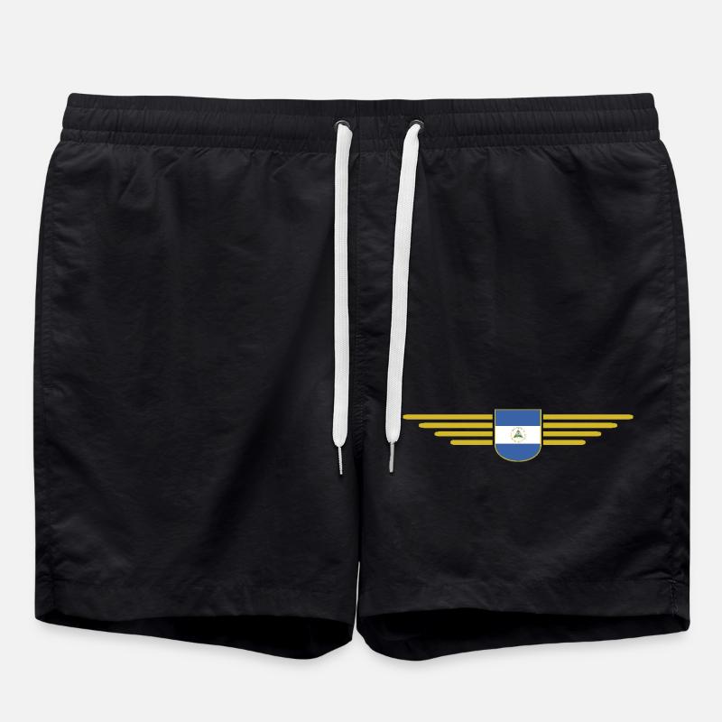 Conception d’un t-shirt Nicaragua - Short de bain - noir