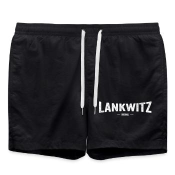 Lankwitz Original - Badeshorts - Schwarz - Vorne - AI Model Male 185 light (185cm)