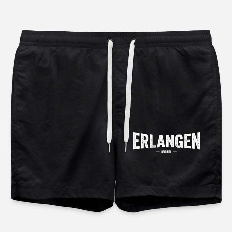 Erlangen Original - Badeshorts - Schwarz