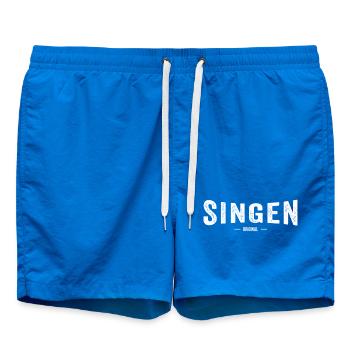 Singen Original - Badeshorts - Cobalt blue - Vorne