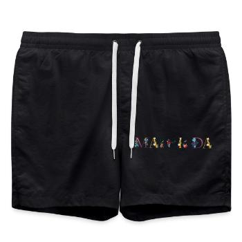Mathilda - Short de bain - noir - Devant - AI Model Male 185 light (185cm)