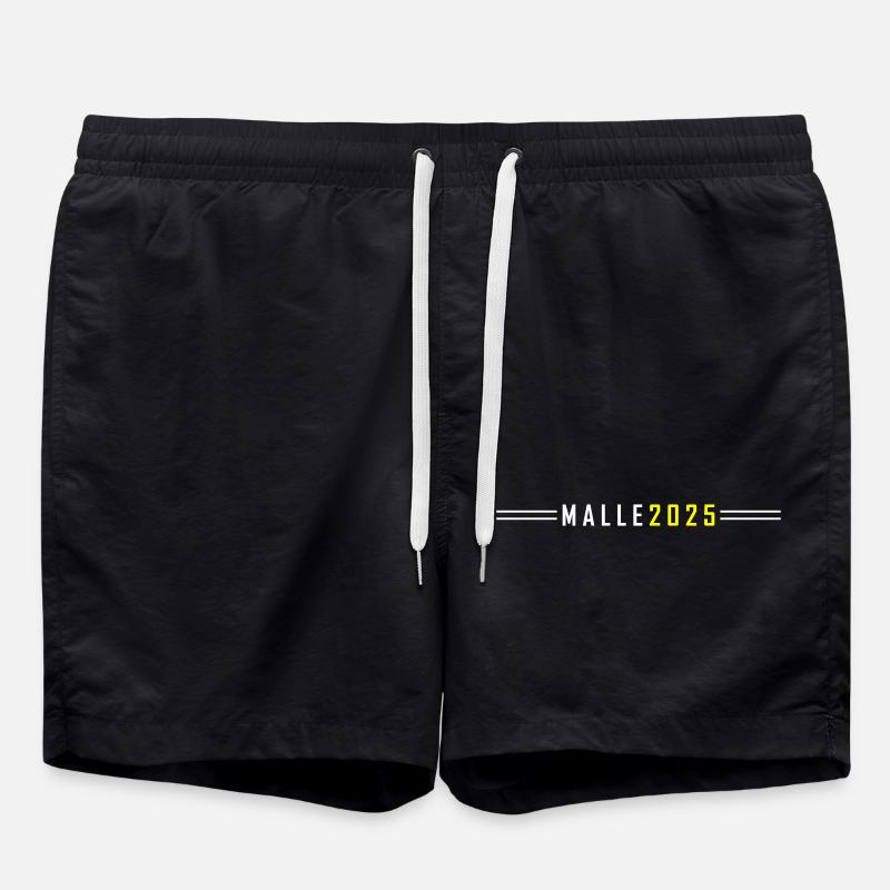 Malle 2025 - Short de bain - noir