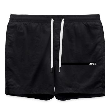 Ligne 2025 - Short de bain - noir - Devant - AI Model Male 185 light (185cm)