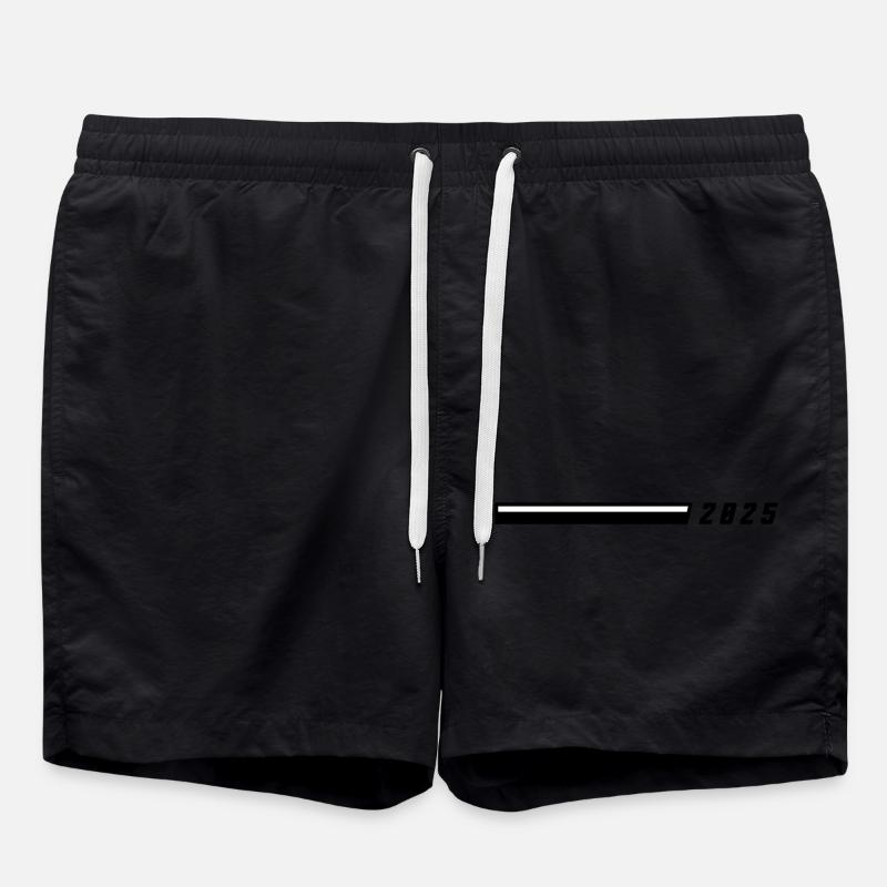 2025 year - Swim Trunks - black