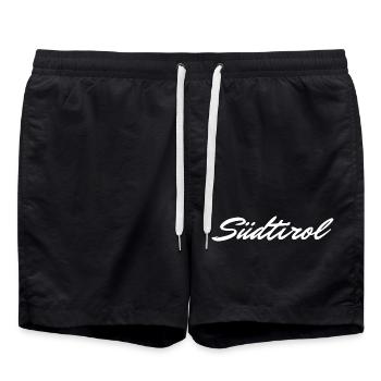 Tyrol du Sud - Short de bain - noir - Devant - AI Model Male 185 light (185cm)