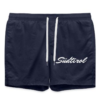 Tyrol du Sud - Short de bain - bleu marine - Devant - AI Model Male 185 light (185cm)