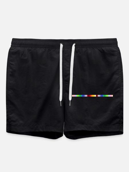 Sign colorful - Badeshorts - Schwarz