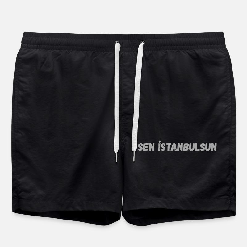 Istanbul - Short de bain - noir