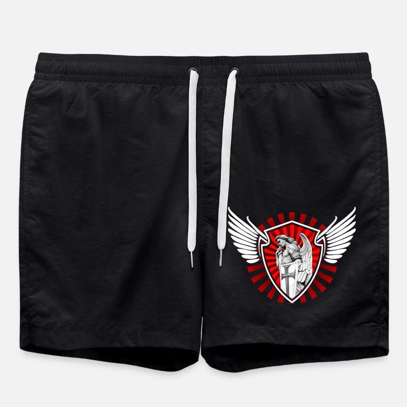 Guardian Angel - Swim Trunks - black