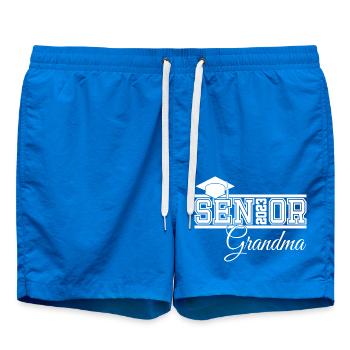 Senior 2023 Grand-mère fière grand-mère de diplômé - Short de bain - cobalt blue - Devant