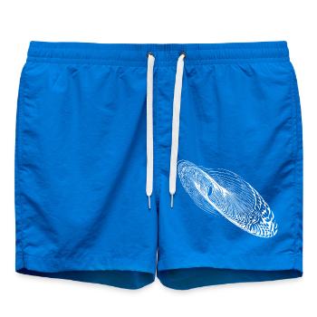 Abstrakte Schwingung Form Ellipse - Badeshorts - Cobalt blue - Vorne
