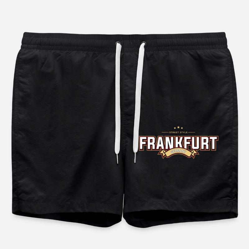 Frankfurt - Swim Trunks - black