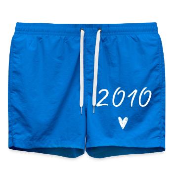 2010 Heart Anniversary - Swim Trunks - cobalt blue - Front
