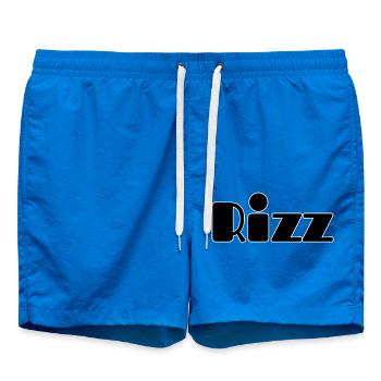 Fantastic Rizz Black Design - Badeshorts - Cobalt blue - Vorne