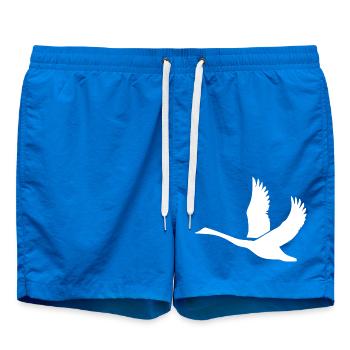 Schwan mit gewaltigen Schwingen - Badeshorts - Cobalt blue - Vorne