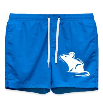 Dessin de petite souris mignonne - Short de bain - cobalt blue - Devant