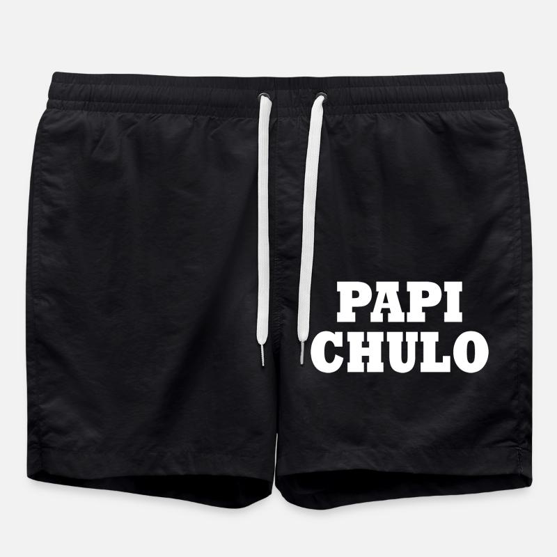 Papi chulo - Short de bain - noir