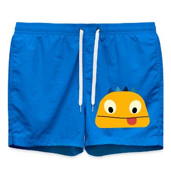 happy dino - Short de bain - cobalt blue - Devant