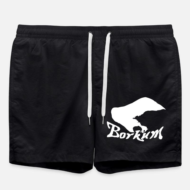 Bokum Tattoo - Badeshorts - Schwarz