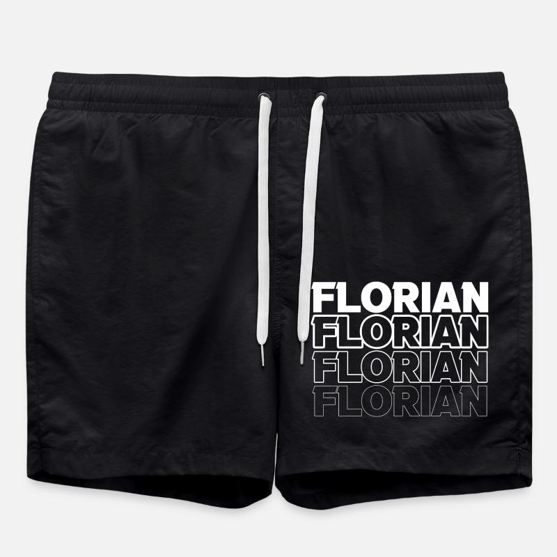 Florian - Badeshorts - Schwarz