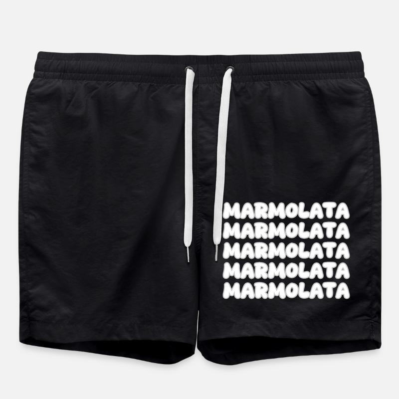 Marmolada - Swim Trunks - black