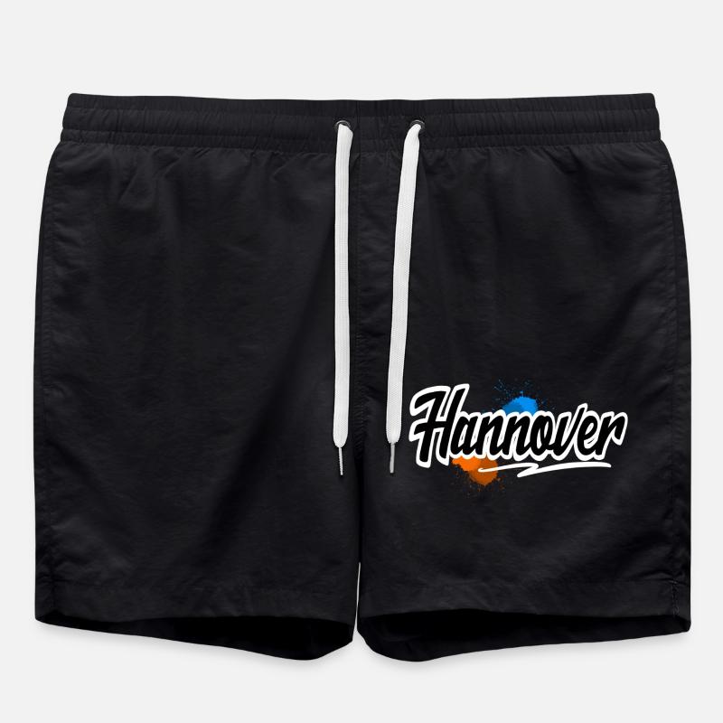 Hanover - Swim Trunks - black
