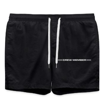 Membre d’équipage - Short de bain - noir - Devant - AI Model Male 185 light (185cm)