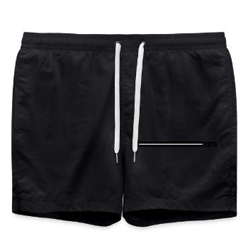 Ligne d’âge 2025 - Short de bain - noir - Devant - AI Model Male 185 light (185cm)