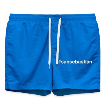 SAN SEBASTIAN Hashtag - Badeshorts - Cobalt blue - Vorne
