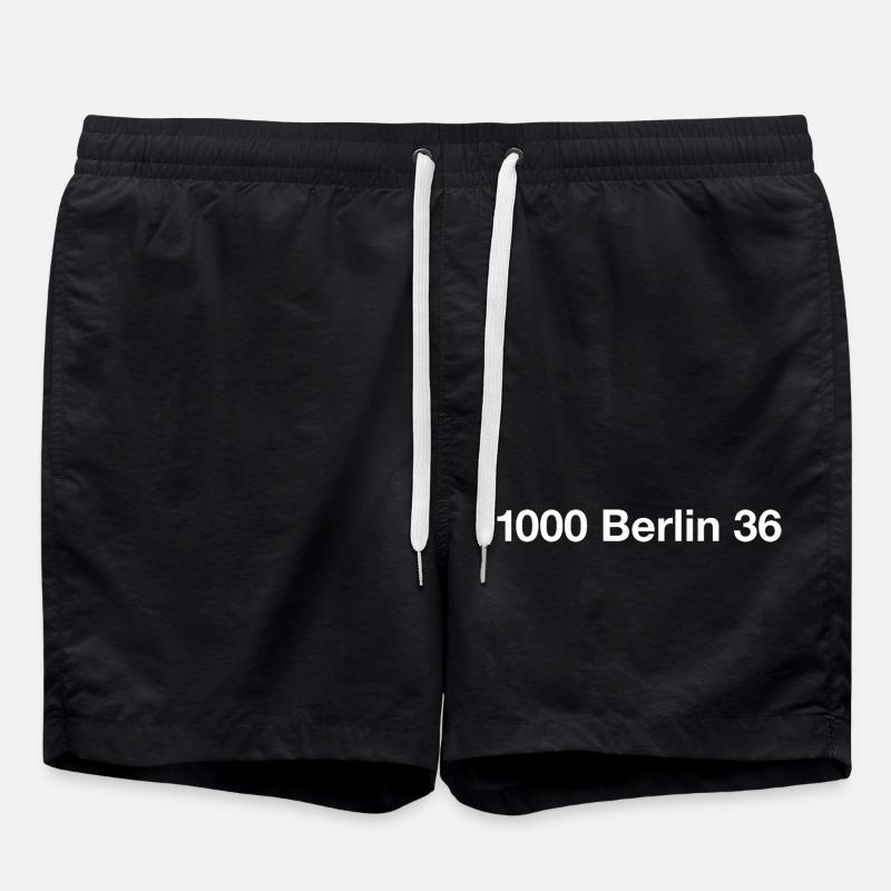 Berlin 36 Kreuzberg - Swim Trunks - black