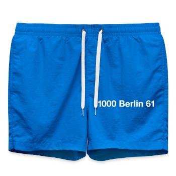 Berlin 61 Kreuzberg - Short de bain - cobalt blue - Devant