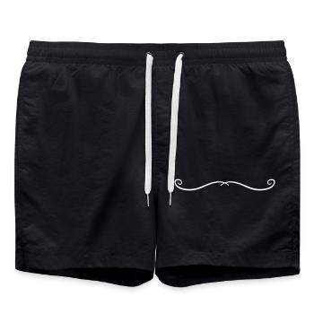 Gamme d’ornements - Short de bain - noir - Devant - AI Model Male 185 light (185cm)
