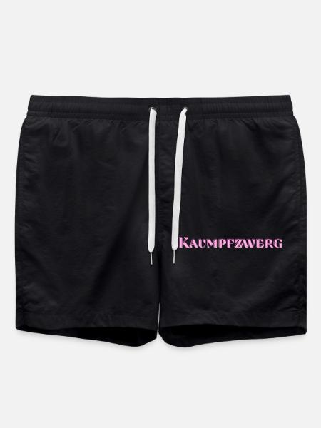 Kaumpfzwerg - Badeshorts - Schwarz