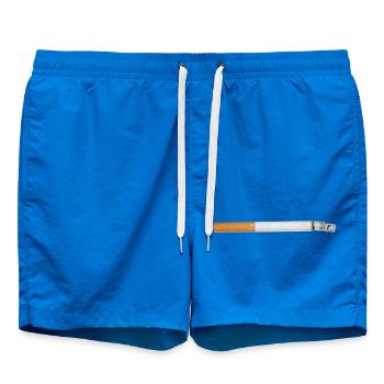 Zigarettenrauch Schatten - Badeshorts - Cobalt blue - Vorne