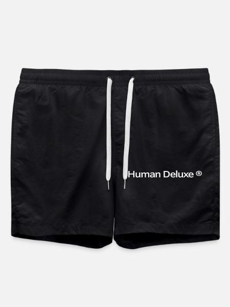 Human Deluxe® – Premium Edition - Swim Trunks - black
