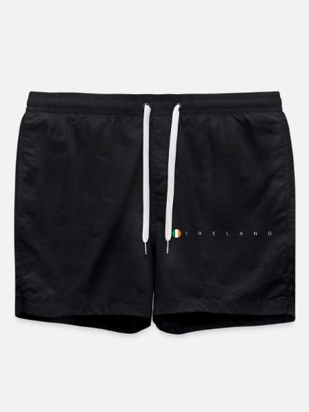 Drapeau de l’Irlande - Short de bain - noir