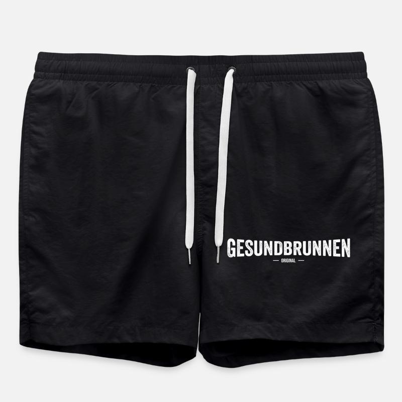 Gesundbrunnen Original - Badeshorts - Schwarz